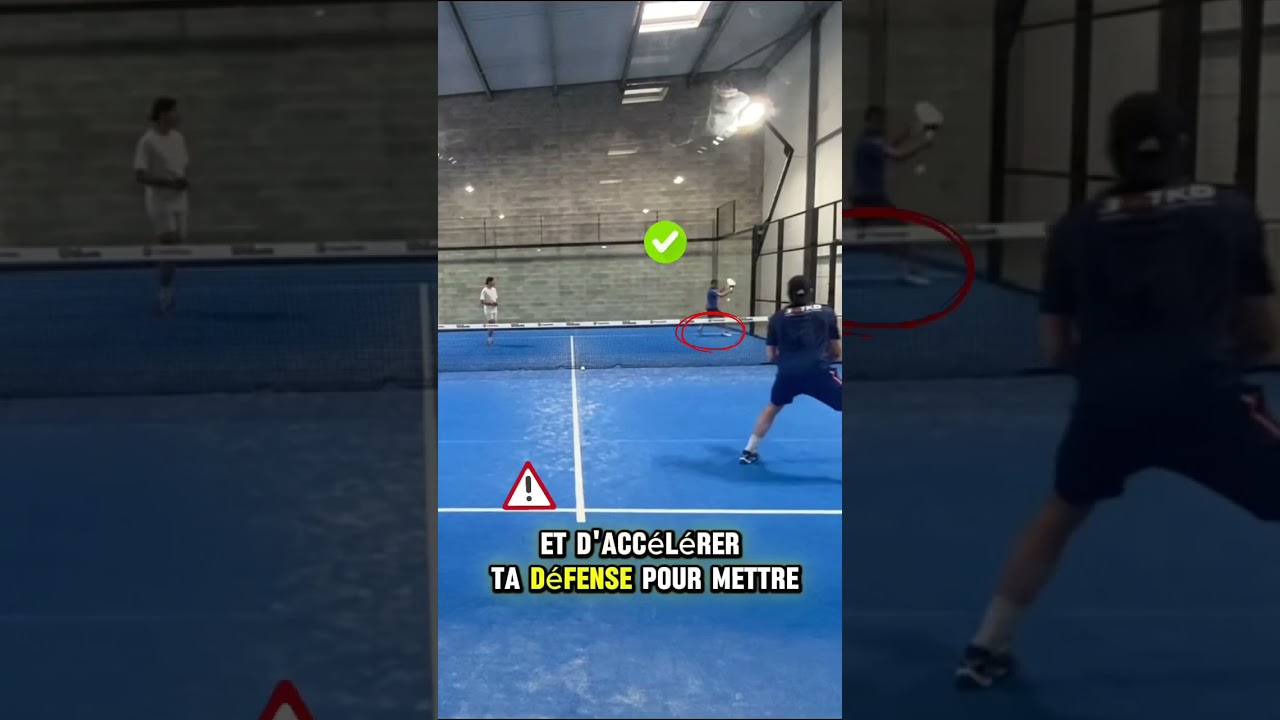 Tactique padel pour joueurs de droite