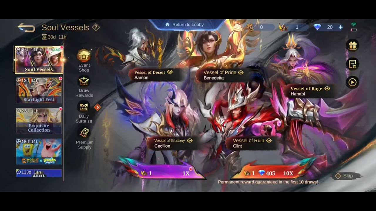 Mobile Legends OST - 'Soul Vessels #1' Music Soundtrack