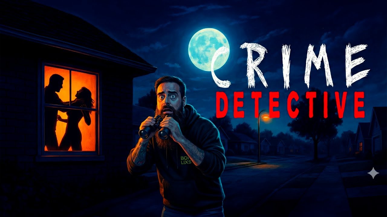 EU VI O QUE ELE FEZ... Espiando meu Vizinho em Crime Detective: Red Flags