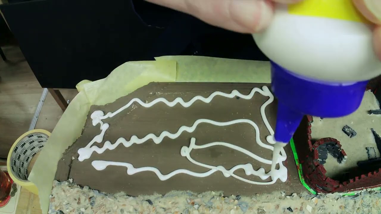 De start van een modelbaan deel 50 De nieuwe snelweg deel 6