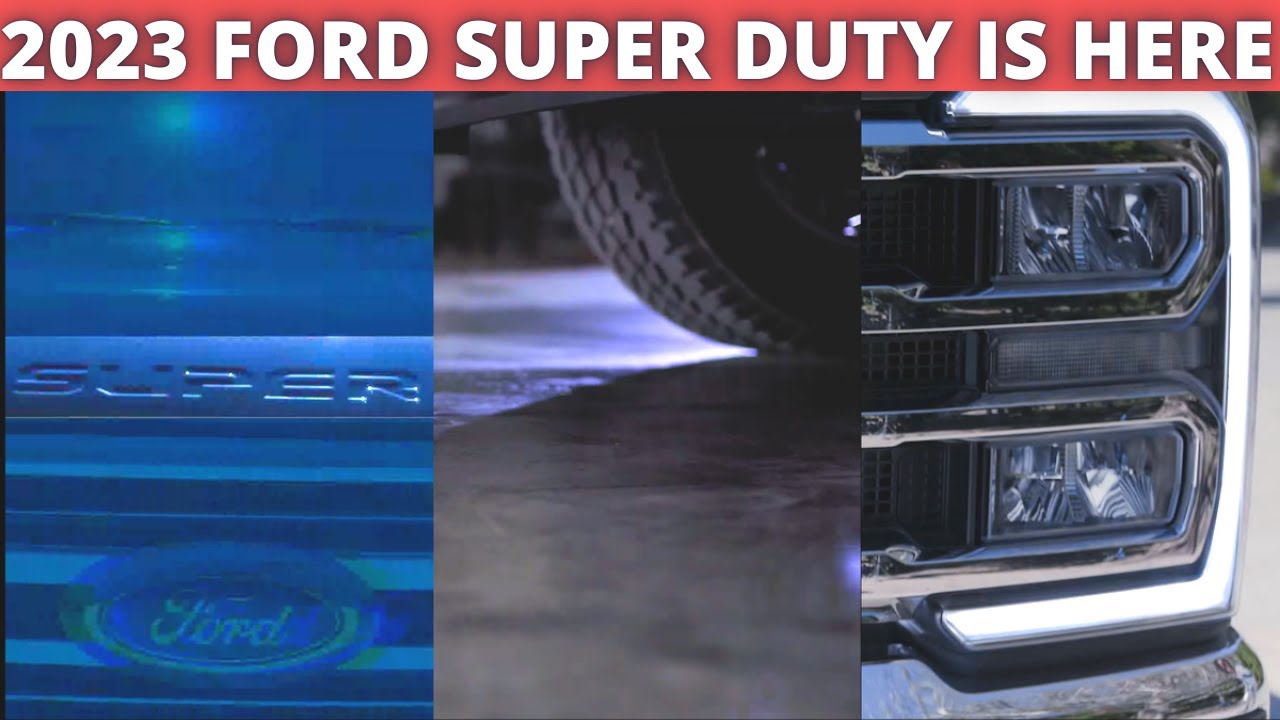 FINALLY| 2023 FORD SUPER DUTY [F-SERIES] CHANGES - REVEW, INTERIOR & EXTERIOR | ENGINE OPTIONS!