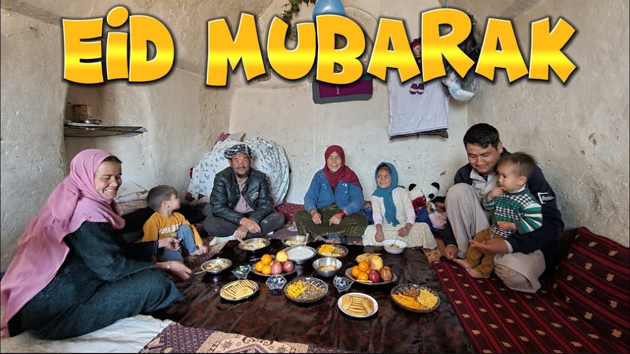 Eid Celebration in Afghan Village | Traditional Food & Family Moments