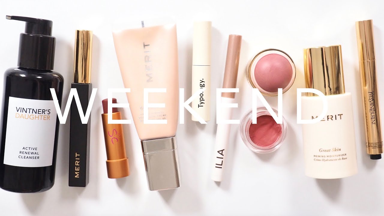 Weekend Morning Routine | Skincare, Shower and Minimal Makeup Steps, Plus MERIT Early Access | AD