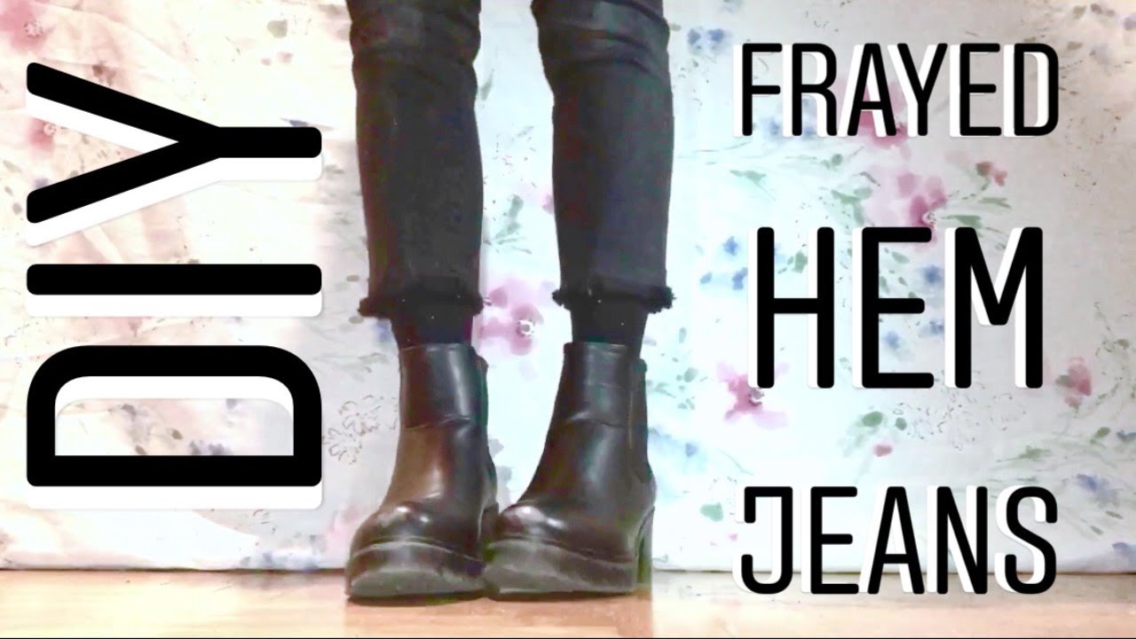 DIY - Come fare le frange ai jeans