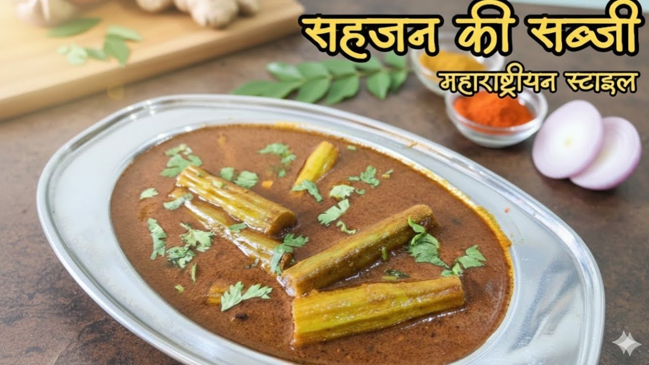 सहजन की मसालेदार स्वादिष्ट सब्जी  | Delicious Drumstick Sabji | Shevga Bhaji