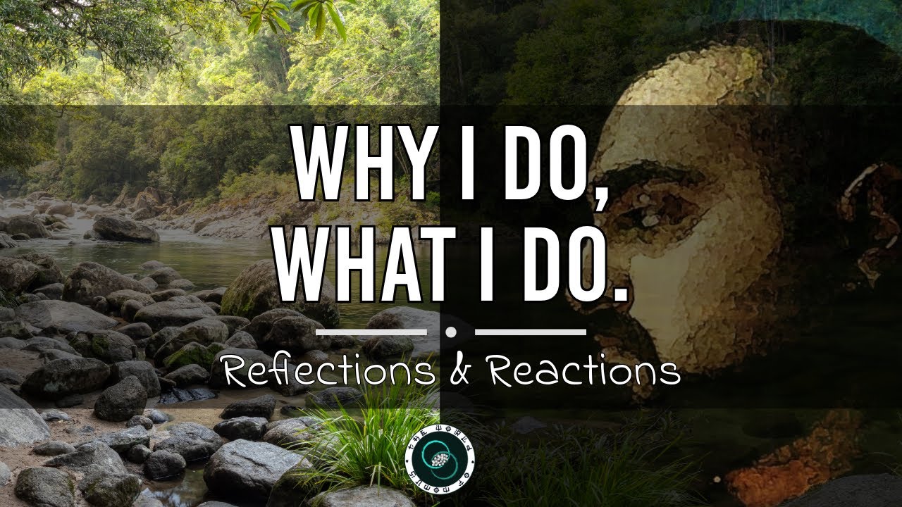 Why I do, What I do | #34 | Reflections & Reactions | TWOM