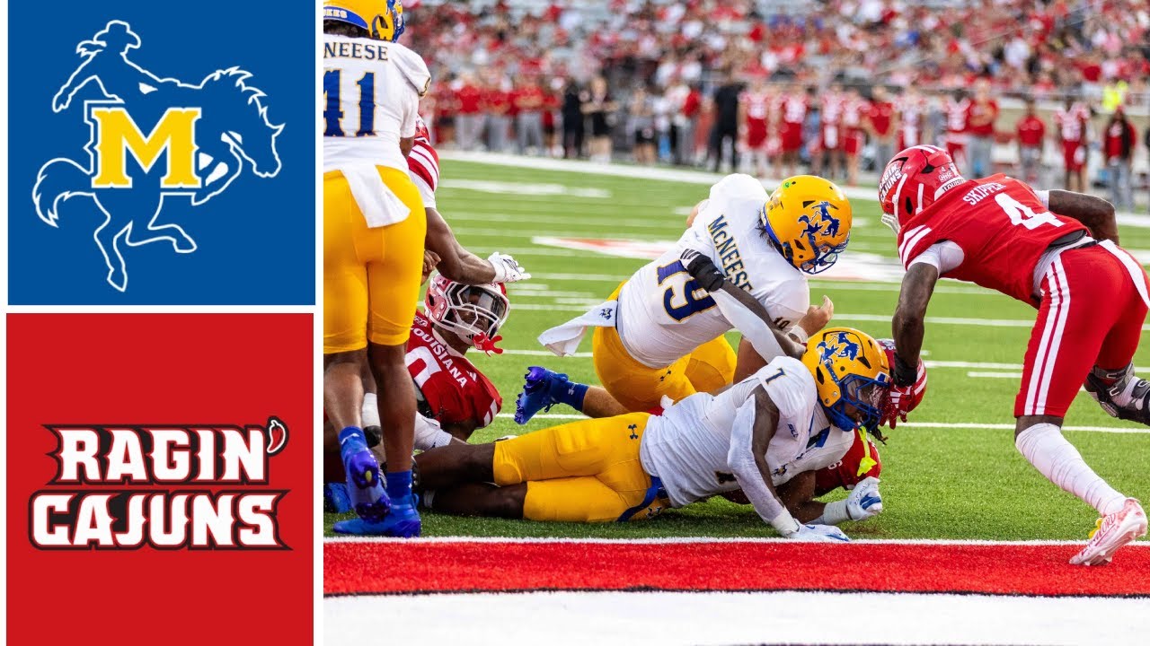 McNeese vs Louisiana Highlights | FBS Week 2 | 2025 College Football