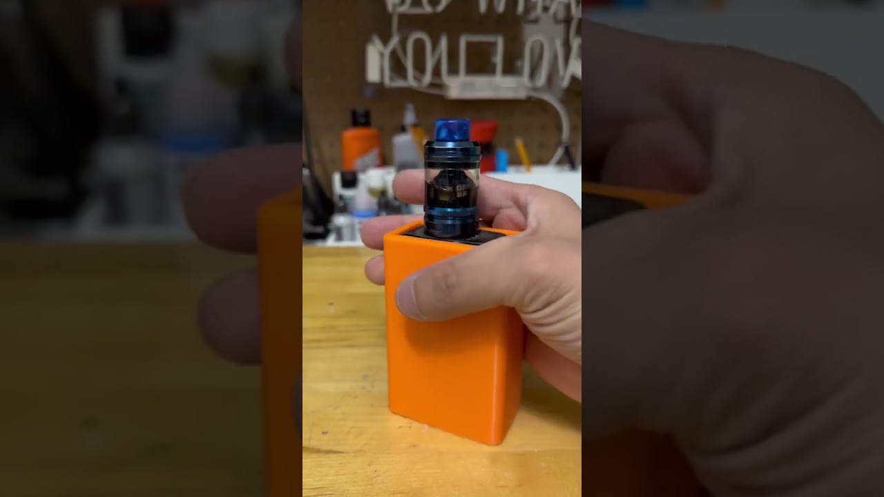 I 3D Printed my 3D Model Case for my Vape Mod