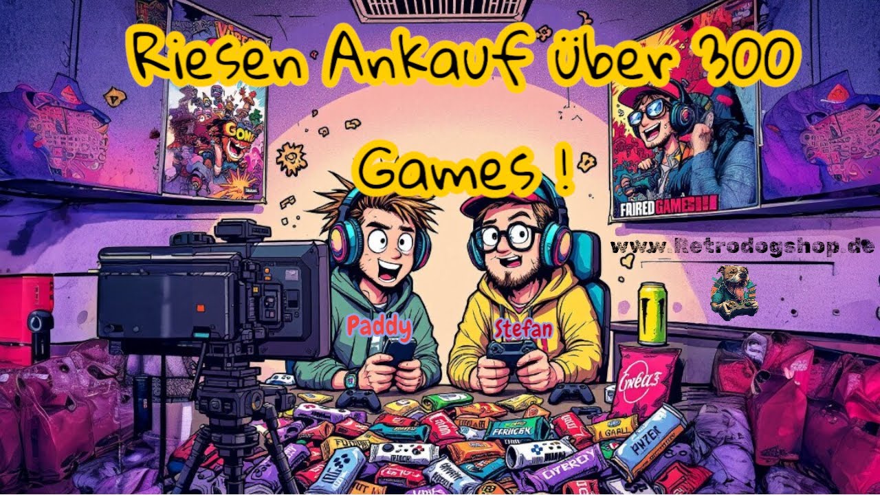 Retrodog und Paddy im Einkaufsrausch !