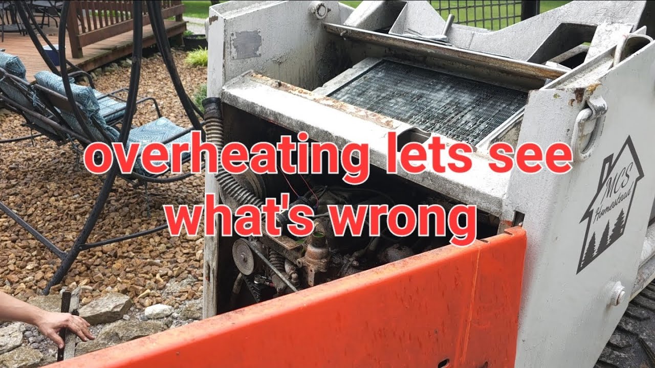Bobcat overheating will I get it fixed for Barndo work episode 7