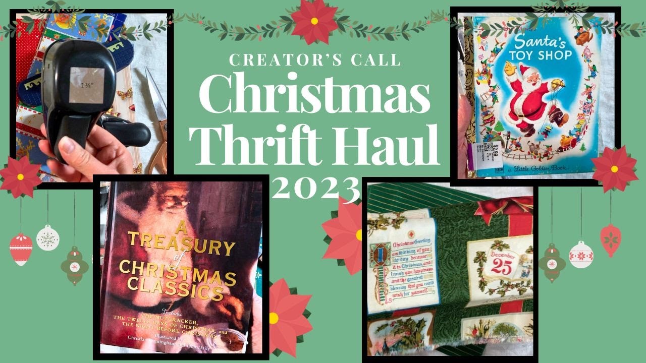 Christmas Thrift Haul 2023 | Amazing Finds, But Which Item Was My Favorite...? #thriftedtreasures