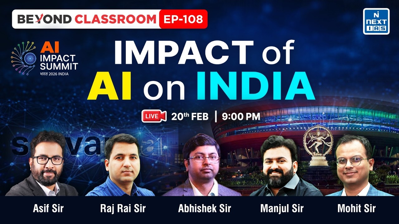 AI Impact Summit 2026 India | Impact of Artificial Intelligence on India | Beyond Classroom