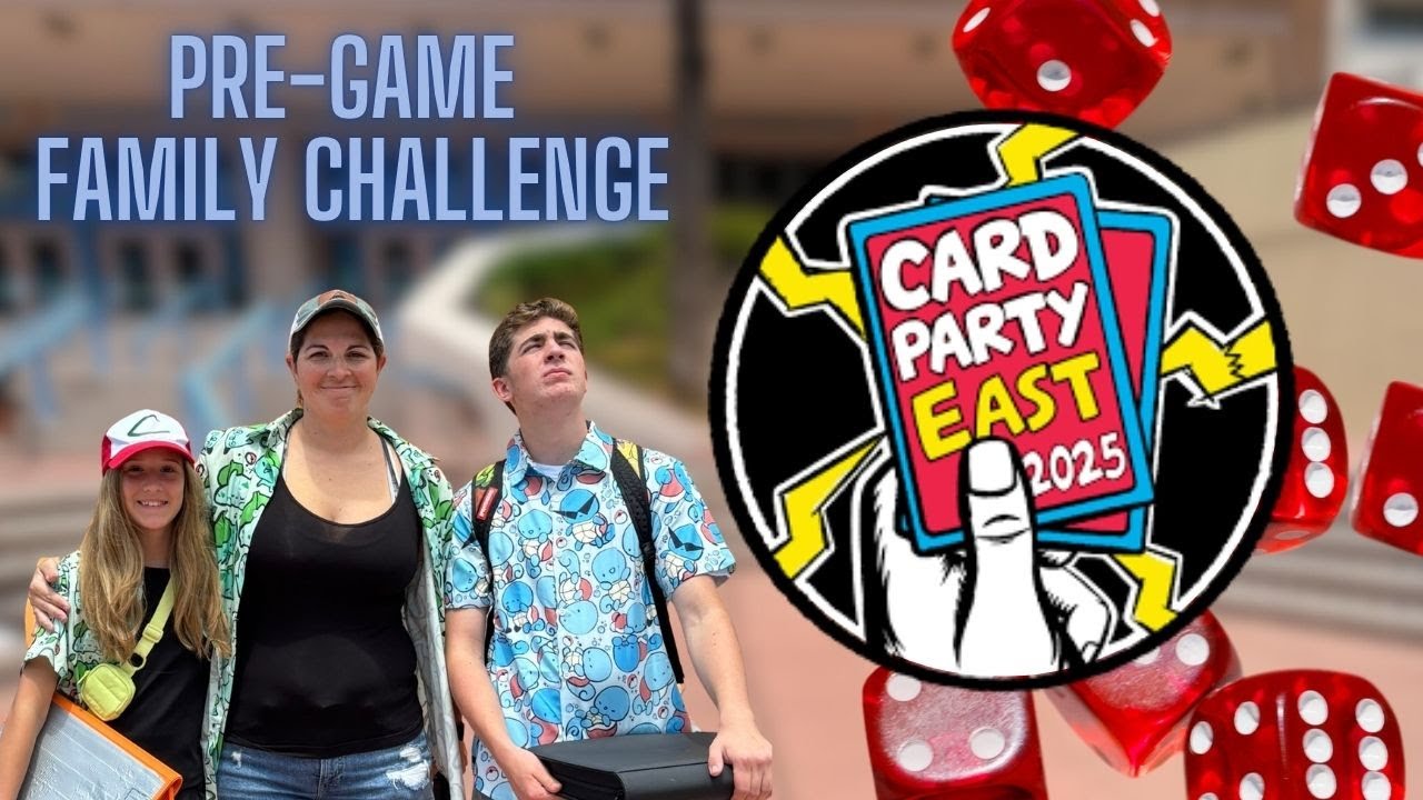 Card Party 3 Pokemon Destined Rivals Pre-Game Family Challenge