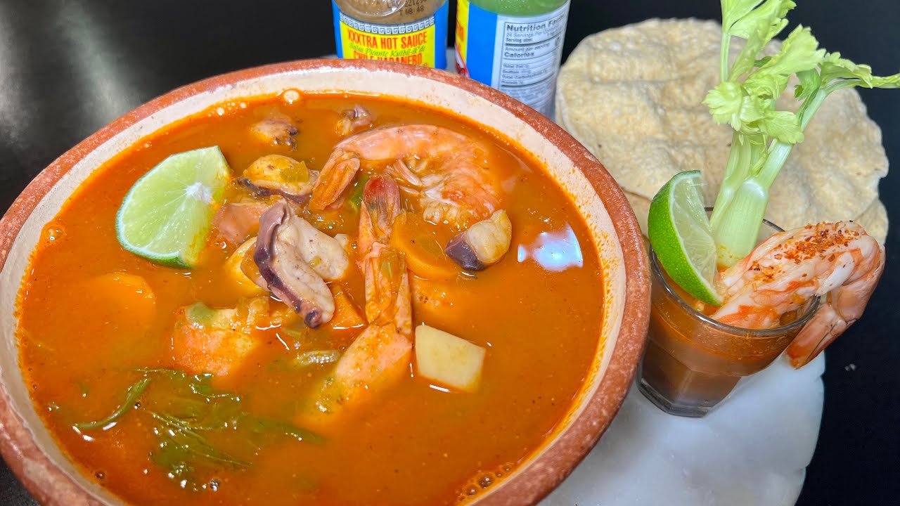 LEVANTA MUERTOS EL CALDO QUE CURA TODOS LOS MALES / CALDO DE CAMARÓN / RECETAS MEXICANAS