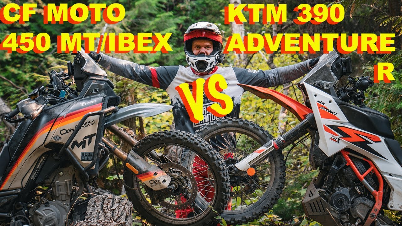 KTM 390 Adventure R vs CF Moto 450MT/IBEX: Ultimate Lightweight ADV Showdown