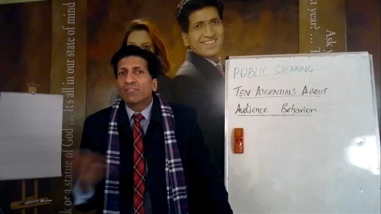 Public Speaking/10 essentials about audience behaviour