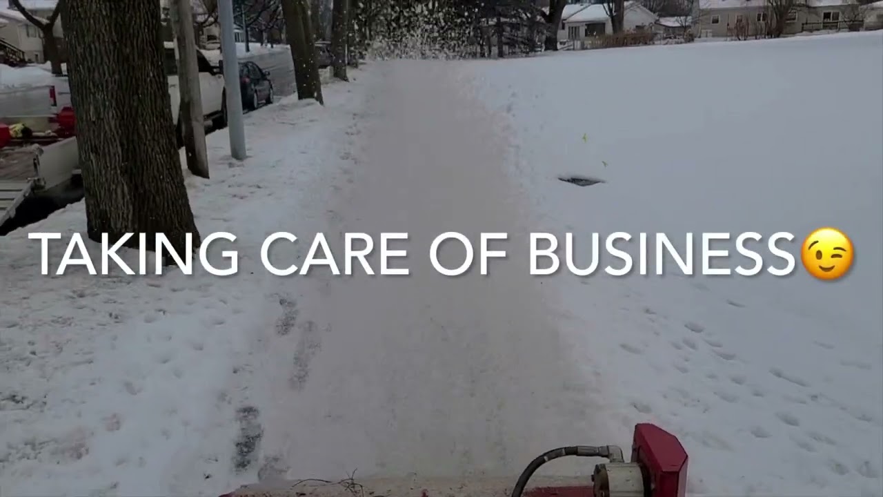 Ventrac SSV Snow removal