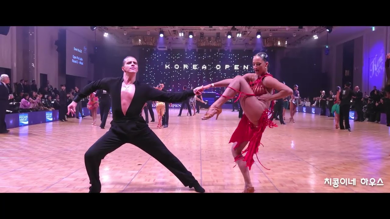 Kirill Aleksandrov & Daria Prusakova Rumba Open Pro Latin R2 KoreaOpen 2026