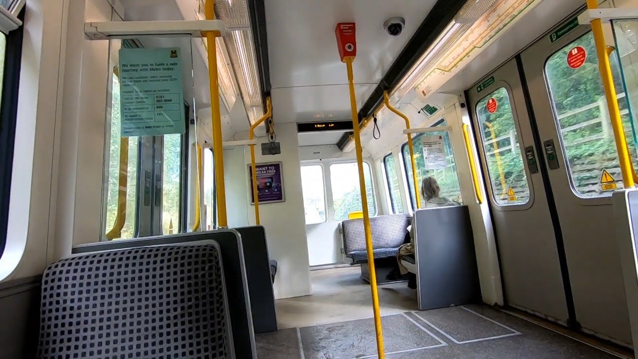 Tyne & Wear Metro Ride - Millfield to St Peter's | 30/08/23