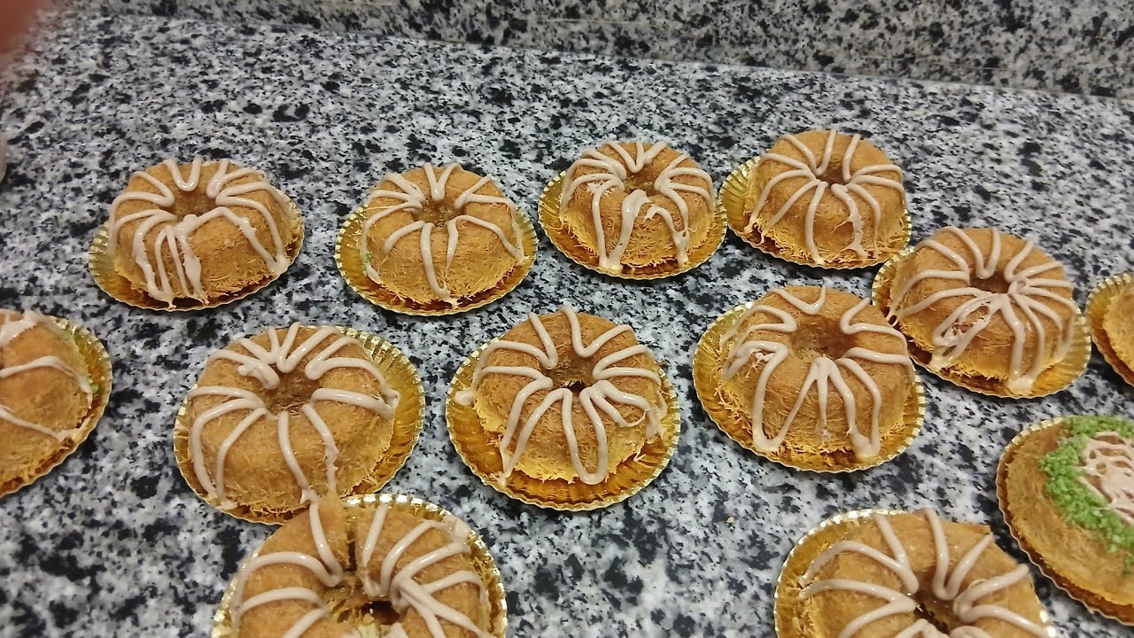 قطايف بطريقة  سهلة وسريعة التحضير😍😋 للسهرة المولود النبوي الشريف🌙🌠