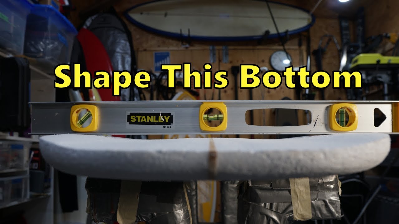 How to Shape a Surfboard Double Concave Bottom