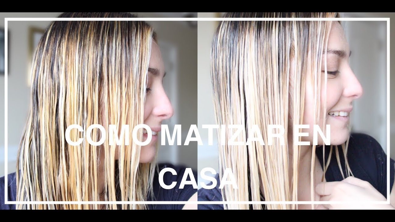 COMO MATIZAR EL PELO EN CASA/ CATAGOCHANNEL