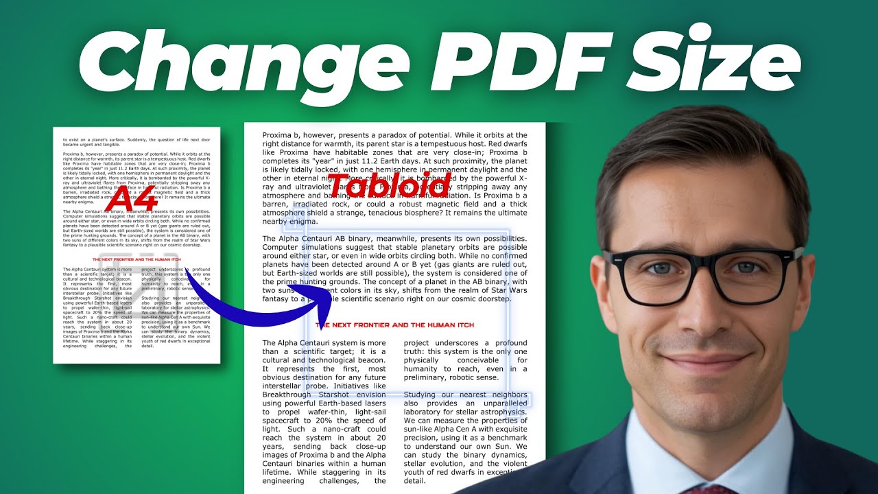 Как изменить размер страницы PDF-файла в Windows и Mac | 2 полезных способа