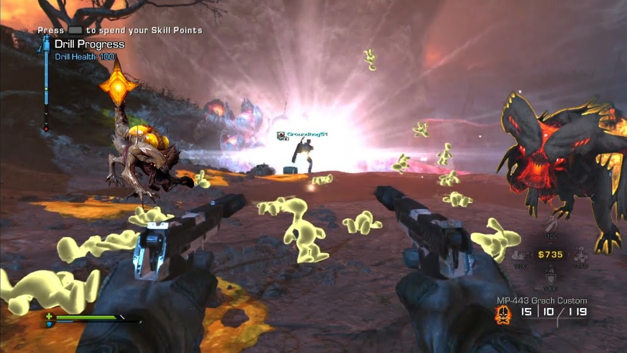 Call Of Duty Ghost EXTINCTION Unbelievable GAMEPLAY! | COD Ghost 5 Relics | COD Point of Contact PS3
