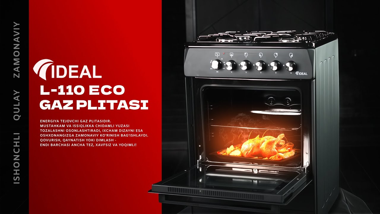 IDEAL L-110 eco gaz plitasi 
