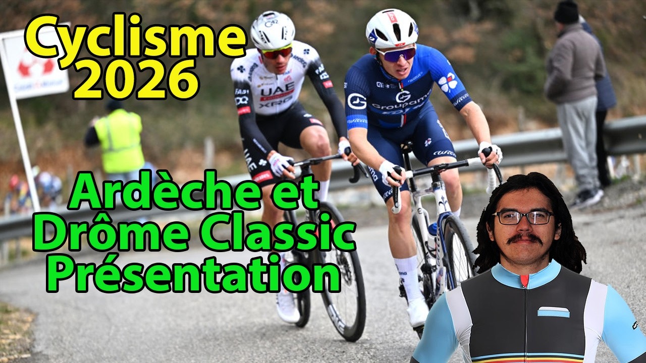🚴‍♂️Cyclisme 2026🇫🇷 :  Faun-Ardèche Classic et Faun Drome Classic Présentation