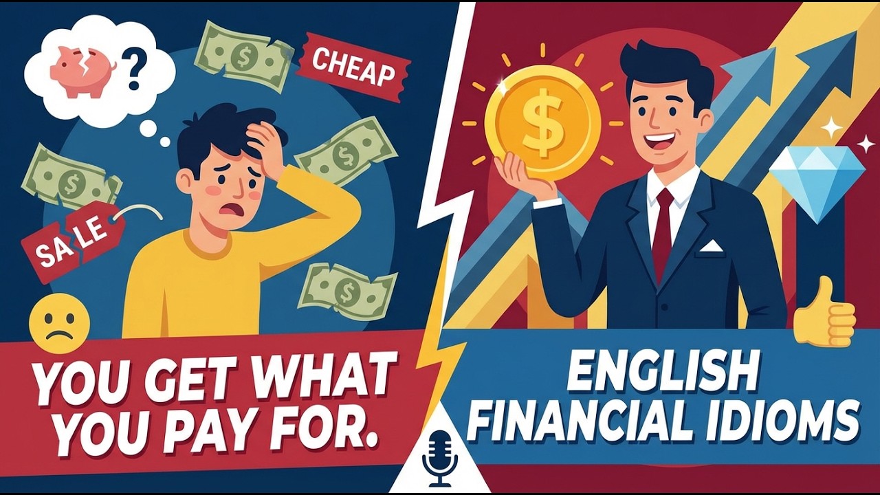 Master Financial Idioms: Reveal Risk & Judgment — You Get What You Pay For! | Podcast