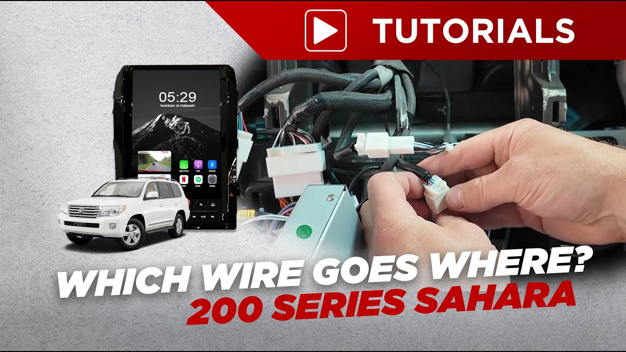T-Series | Какой провод куда идёт | LandCruiser 200 Series Sahara (2007&ndash;2015)