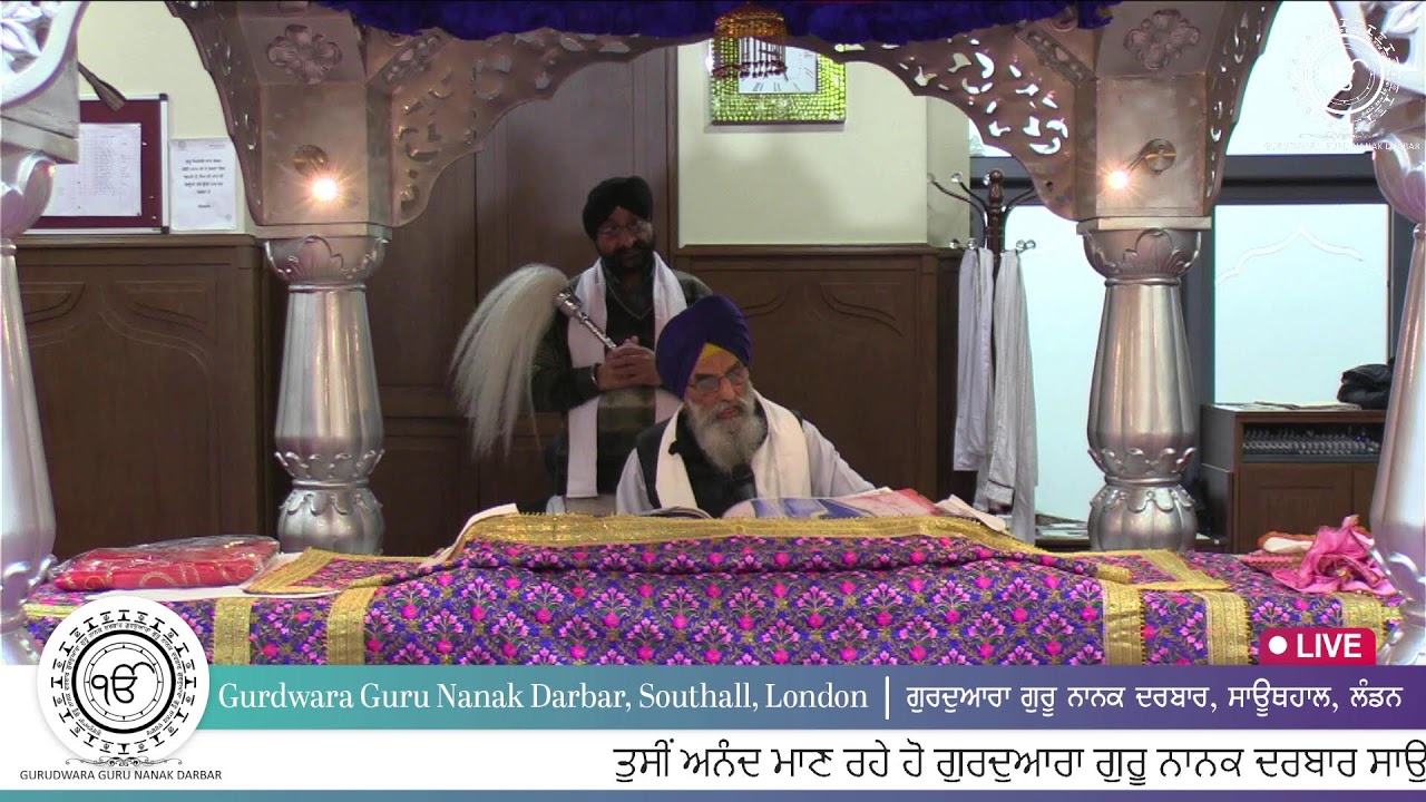 LIVE - Gurdwara Guru Nanak Darbar Southall