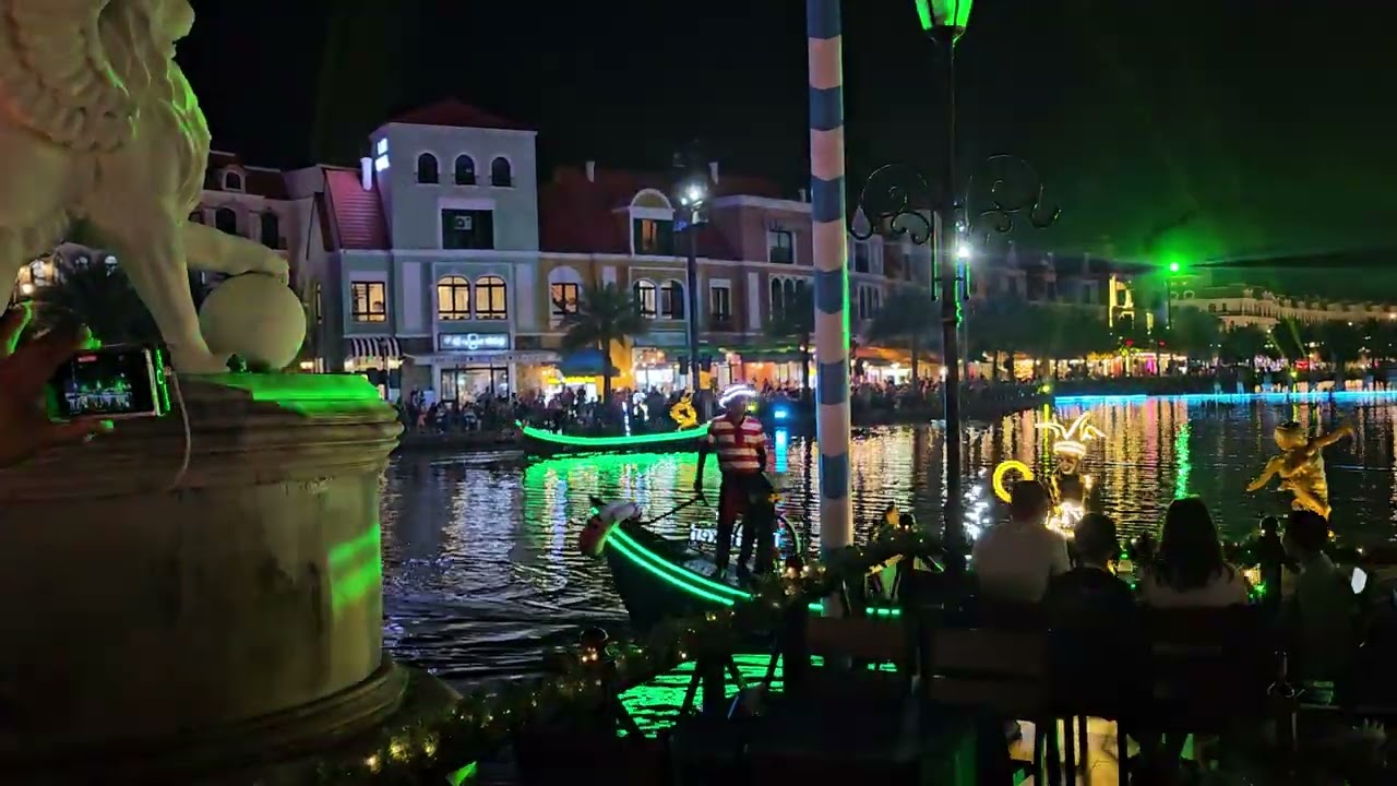 Night light show Grand world, Phu Quoc 1. časť 