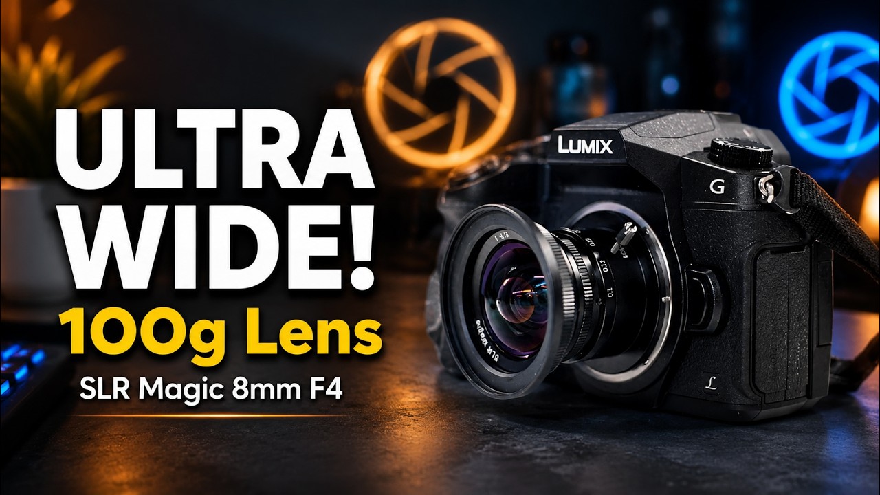 SLR Magic 8mm F4 - Ultra Wide Angle Lens Review with Panasonic Lumix G85