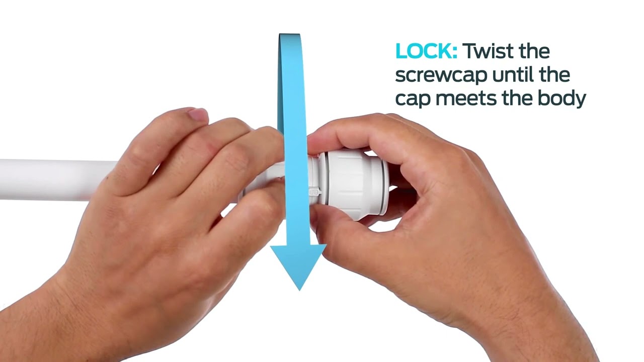How to make a Twist & Lock standard insert connection