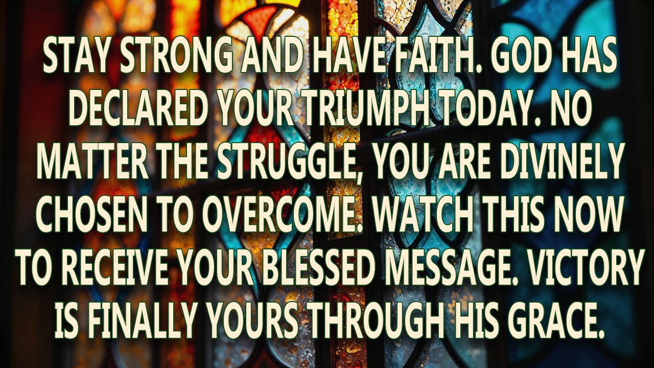 God Says: You Will Come Out Victorious | God Message Today | Gods Message Now | God Message