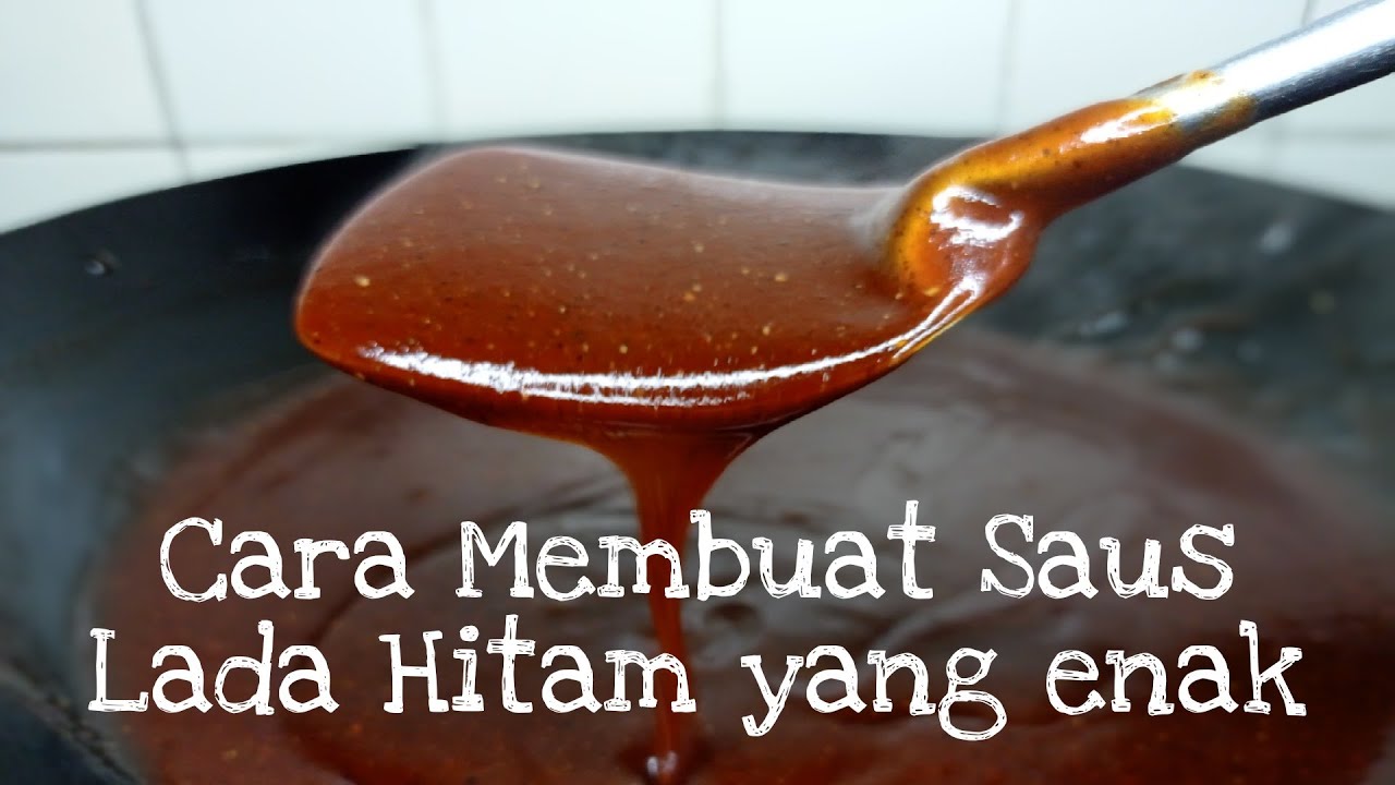 Cara membuat saus Lada hitam yang enak | rasanya ga kalah sama saus di resto mewah