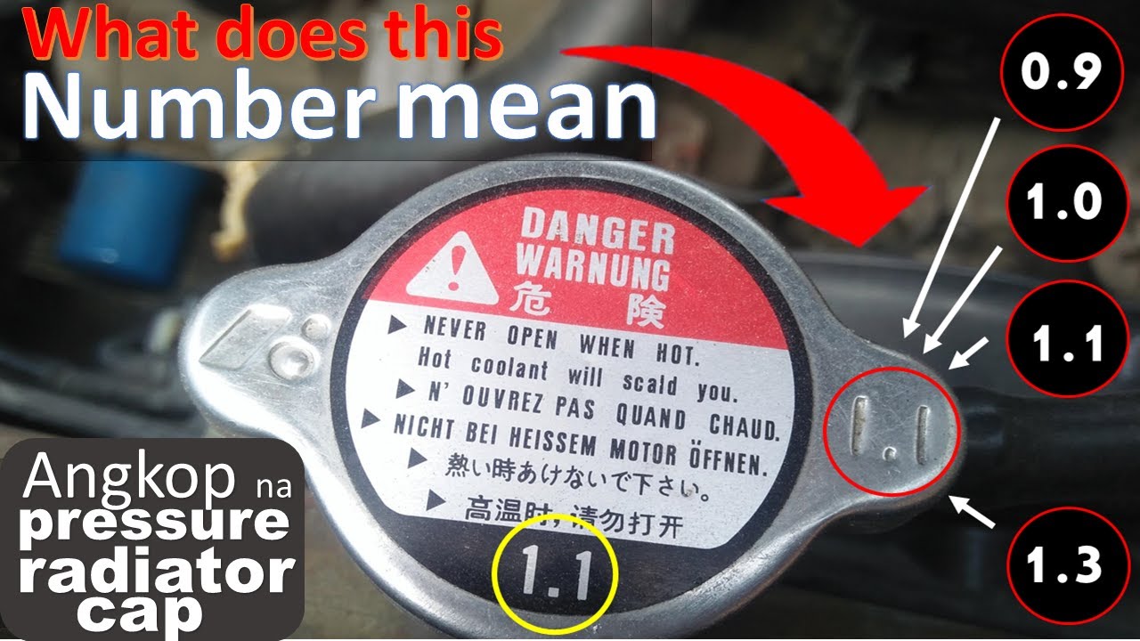 paano pumili ng radiator pressure cap na angkop sa car mo?