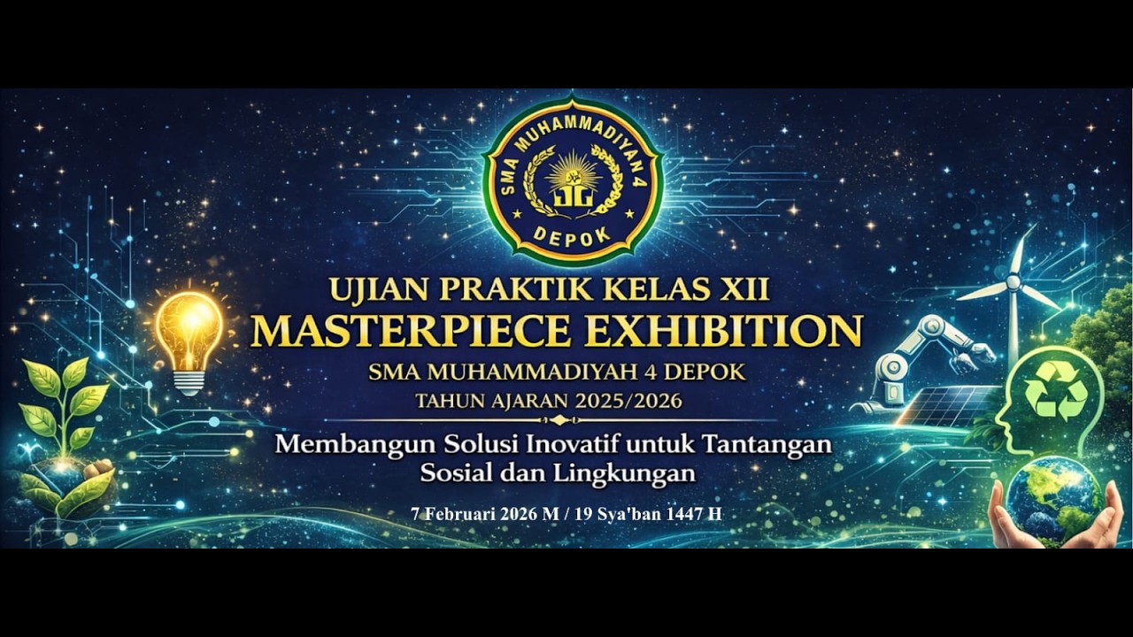Masterpiece Exhibition angkatan ke-11 SMA Muhamadiyah 4 Depok