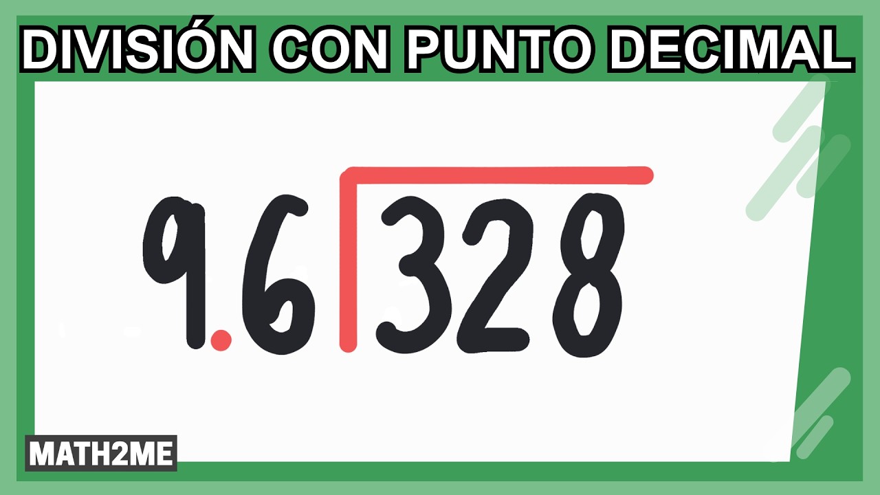 División de números con punto decimal