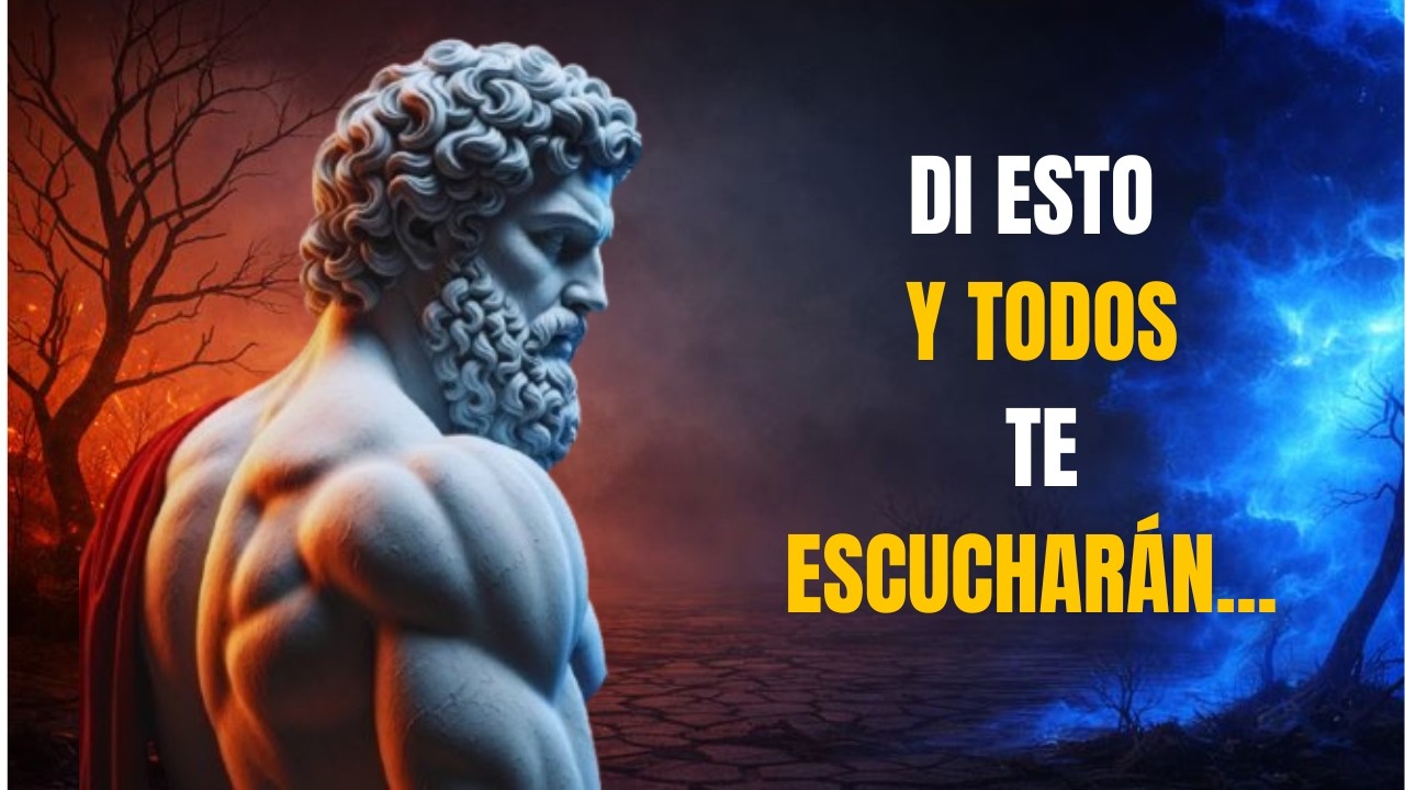 SOLO DI ESTAS 4 PALABRAS Y ATRAERÁS A CUALQUIERA | SABIDURÍA ESTOICA QUE CAMBIARÁ TU VIDA