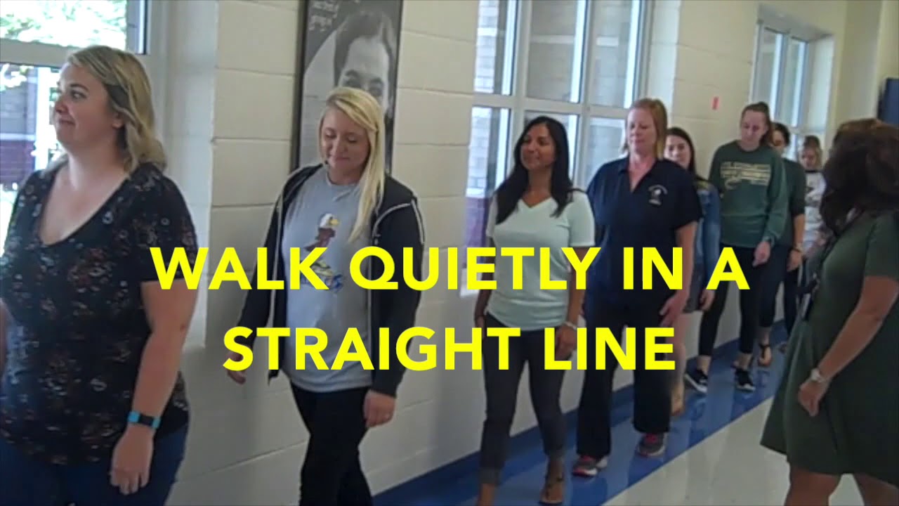 PBIS Hallway Expectations Video