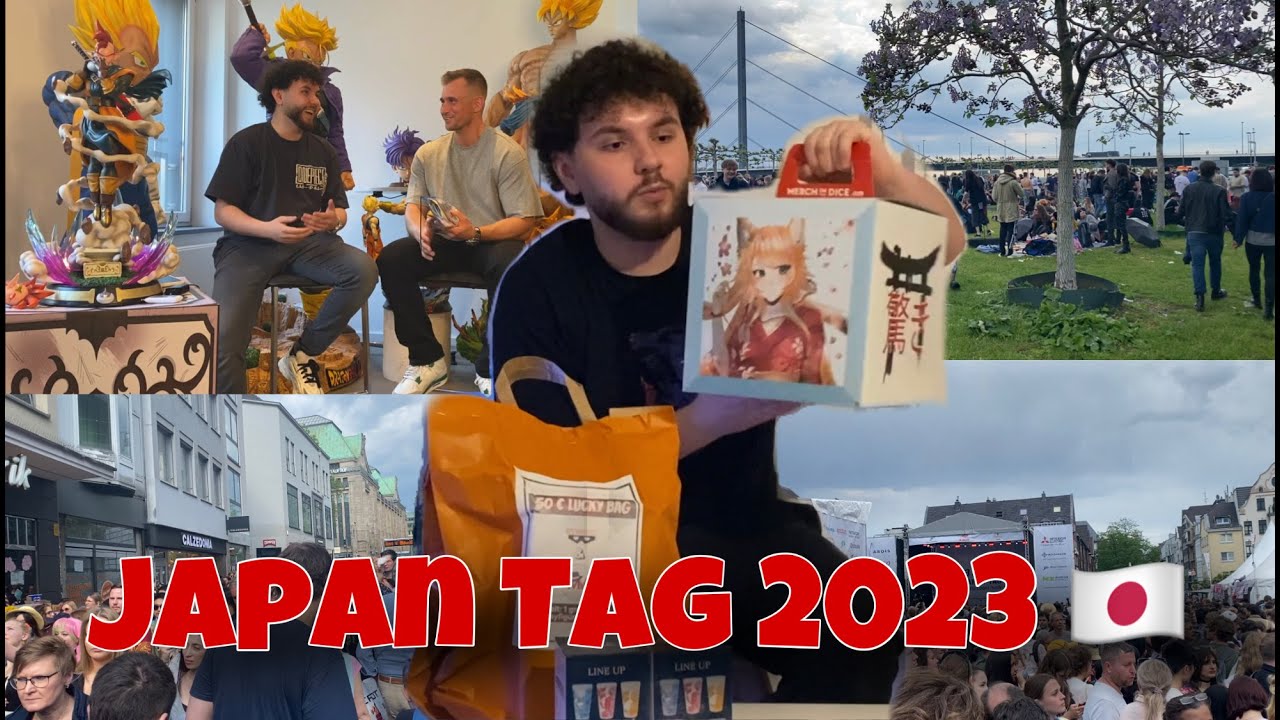 Mein erster JAPAN TAG in DÜSSELDORF 2023 VLOG 🇯🇵 50€ Lucky Bag + 30€ Mystery Box UNBOXING 😱