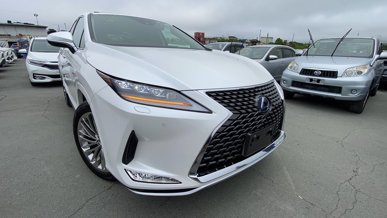 LEXUS RX450h 2020 HYBRID VER.L LUXURY 4WD GYL25 3500cc 085 10km 5/A