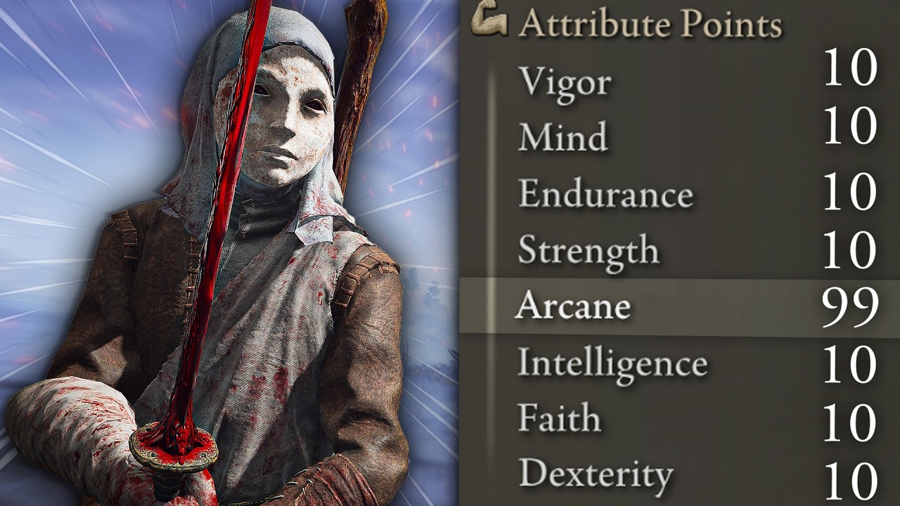 Elden Ring (+DLC) But I Can Only Level ARCANE