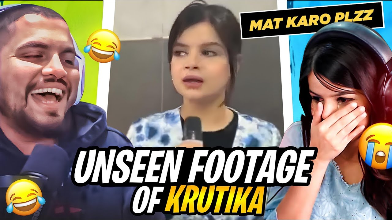 SID REACTION ON KRUTIKA UNSEEN CRINGE VIDEO 🤣