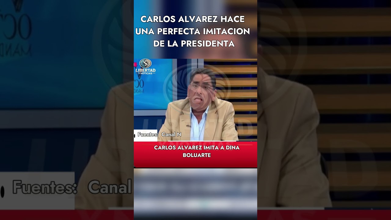 CARLOS ALVAREZ IMITA A LA PRESIDENTA  DINA BOLUARTE #Noticias #peru #humor #dinaboluarte