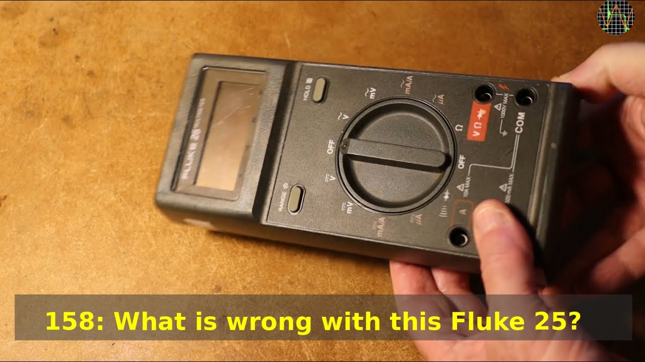 158 - What is wrong with this Fluke 25?