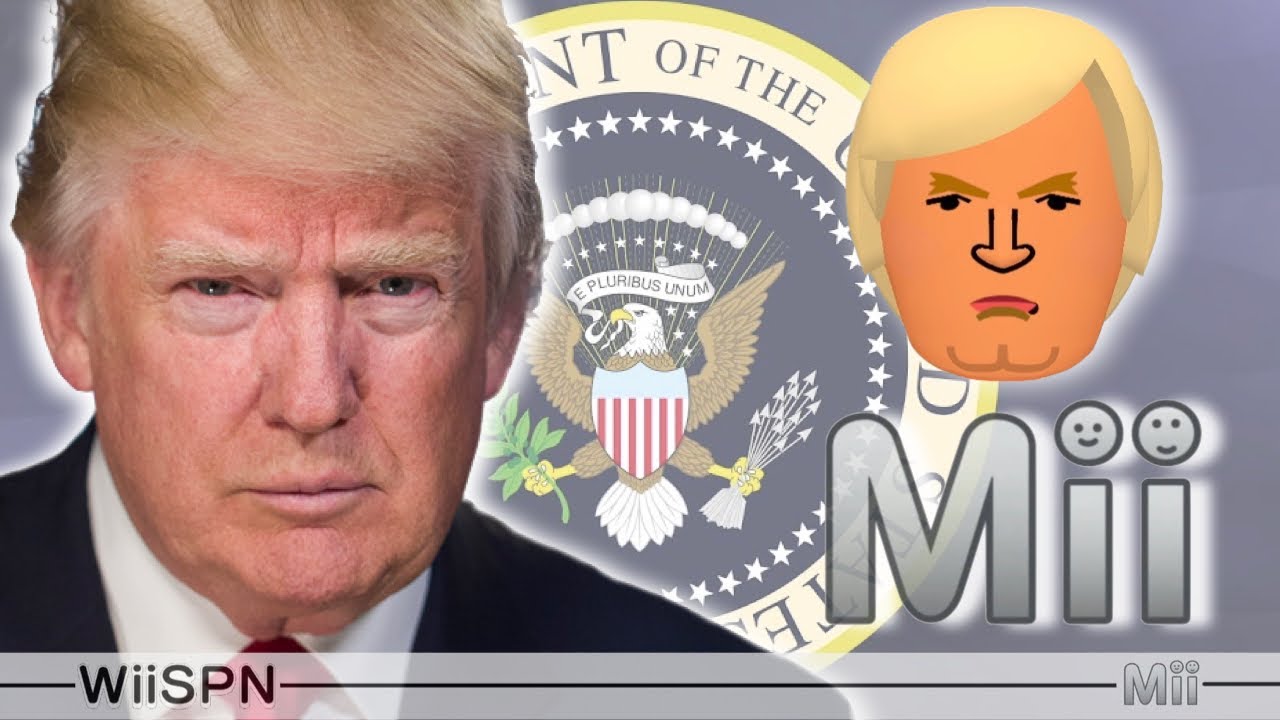 Mii Maker: Donald Trump
